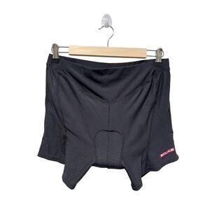 Souke Sports Women's XL Padded‎ Cycling Shorts Charcoal Gray Spandex Blend New